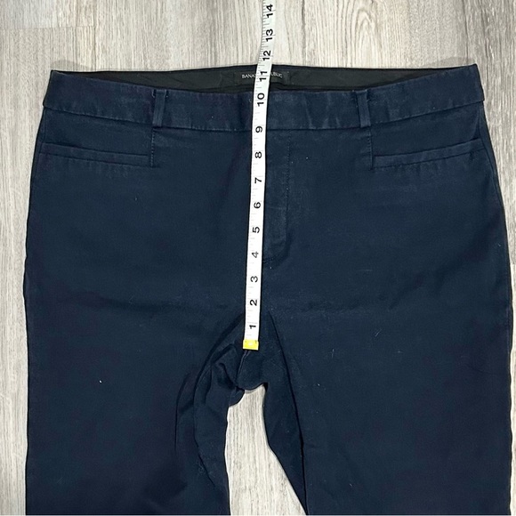 Banana Republic Sloan Fit Chino Ankle Pants Stretch Mid Rise Size 14 Long Tall - Picture 5 of 10